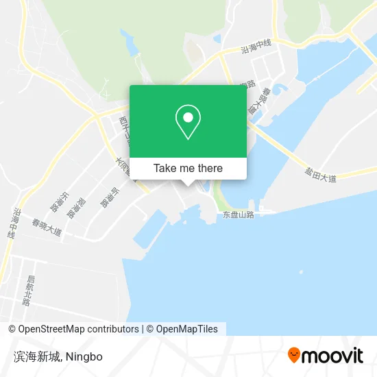 滨海新城 map