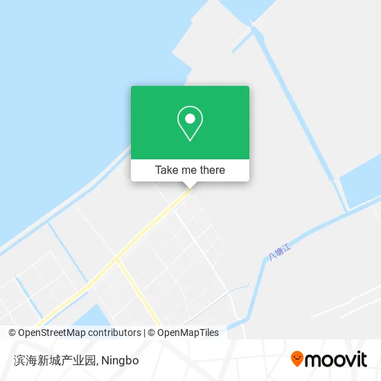 滨海新城产业园 map