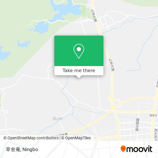 草舍庵 map