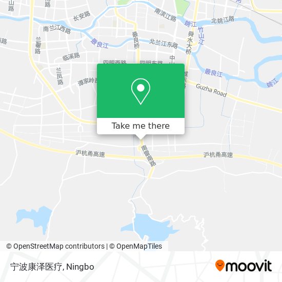 宁波康泽医疗 map