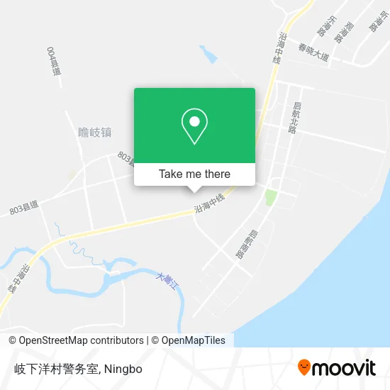岐下洋村警务室 map