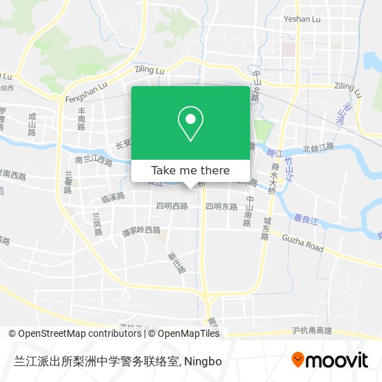 兰江派出所梨洲中学警务联络室 map