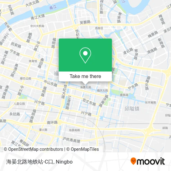 海晏北路地铁站-C口 map