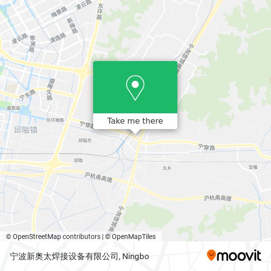 宁波新奥太焊接设备有限公司 map