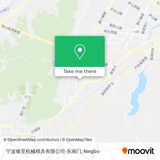 宁波臻至机械模具有限公司-东南门 map