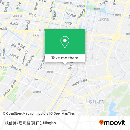 诚信路/启明路(路口) map