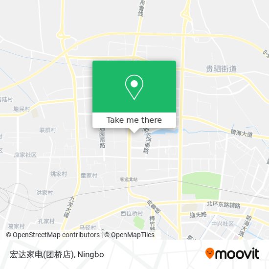 宏达家电(团桥店) map