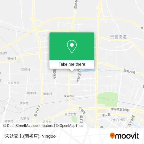 宏达家电(团桥店) map