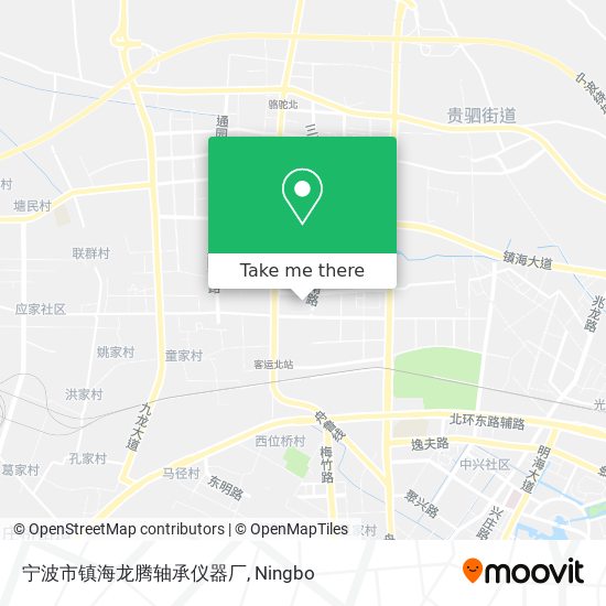 宁波市镇海龙腾轴承仪器厂 map