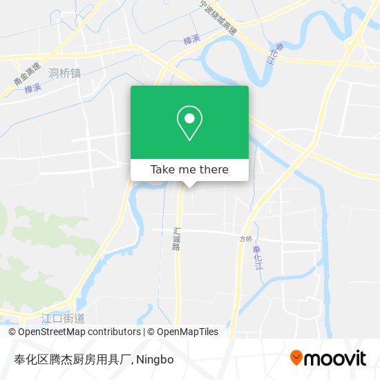 奉化区腾杰厨房用具厂 map