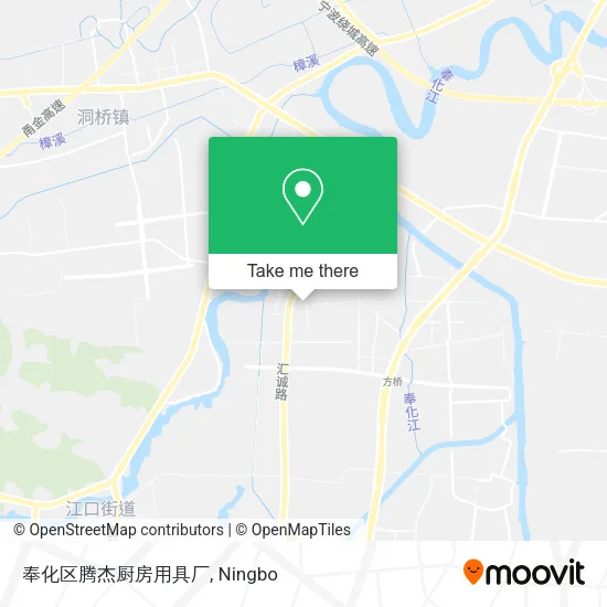 奉化区腾杰厨房用具厂 map
