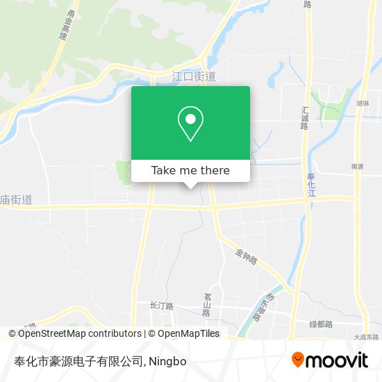 奉化市豪源电子有限公司 map