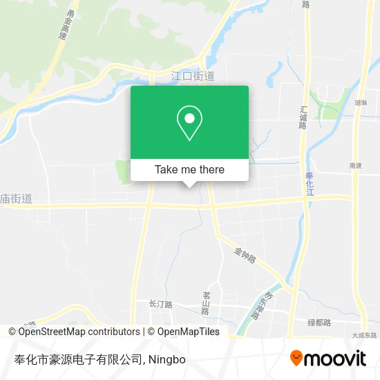 奉化市豪源电子有限公司 map