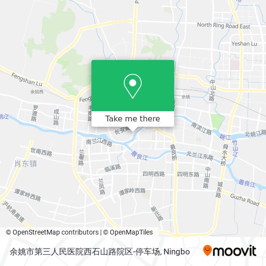 余姚市第三人民医院西石山路院区-停车场 map