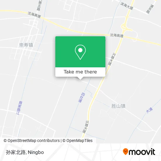 孙家北路 map