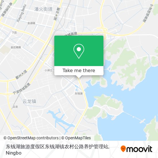 东钱湖旅游度假区东钱湖镇农村公路养护管理站 map