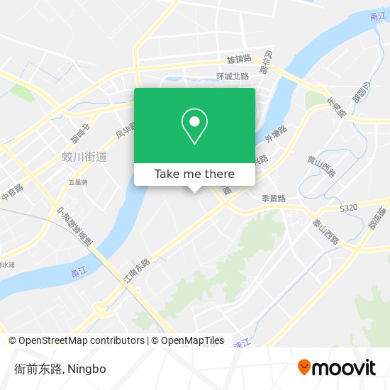 衙前东路 map