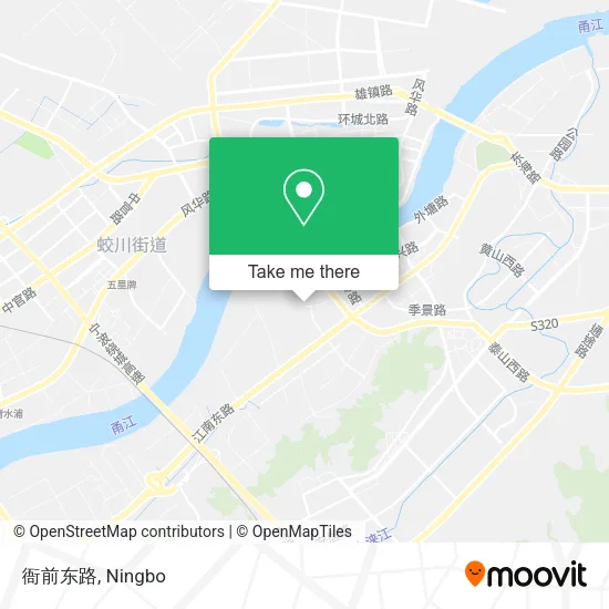 衙前东路 map