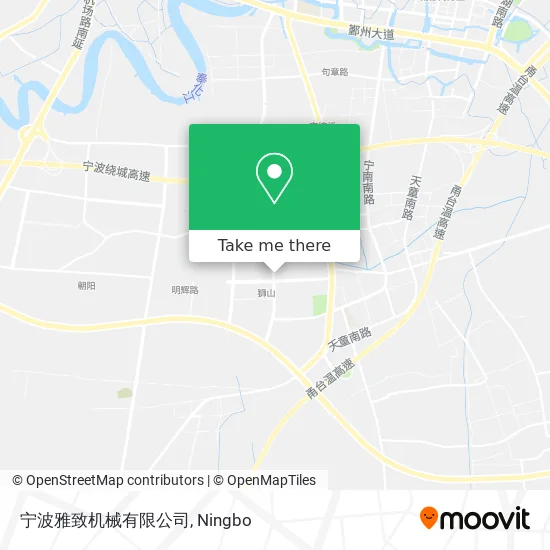 宁波雅致机械有限公司 map