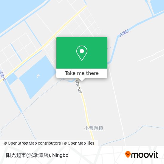 阳光超市(泥墩潭店) map