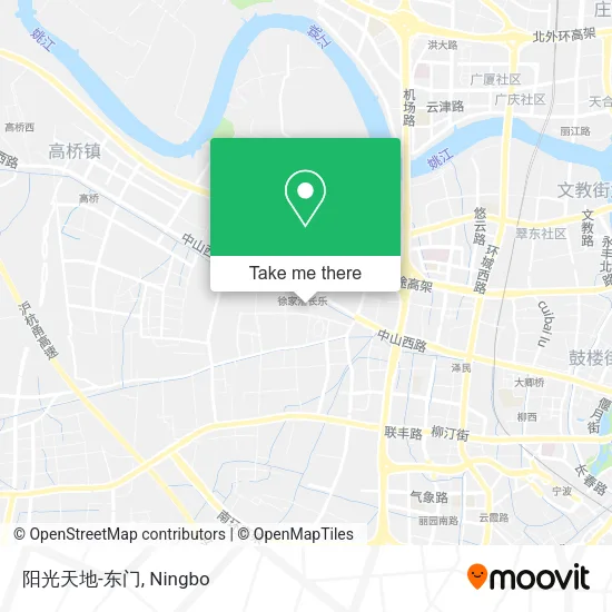 阳光天地-东门 map