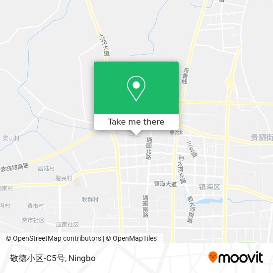 敬德小区-C5号 map