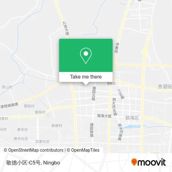 敬德小区-C5号 map