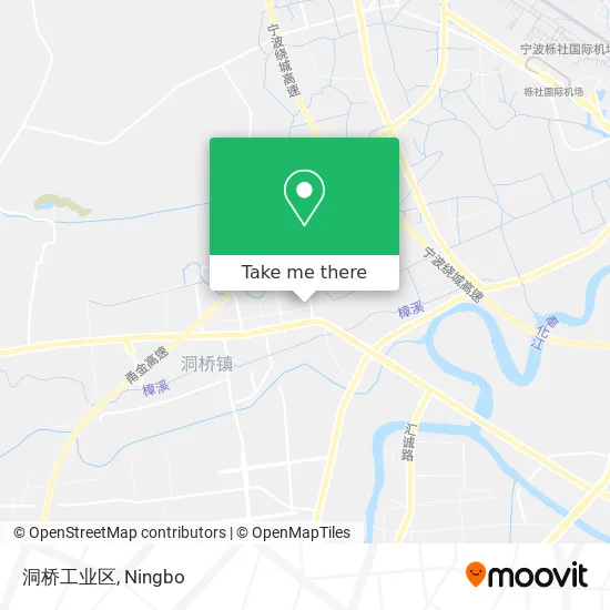 洞桥工业区 map