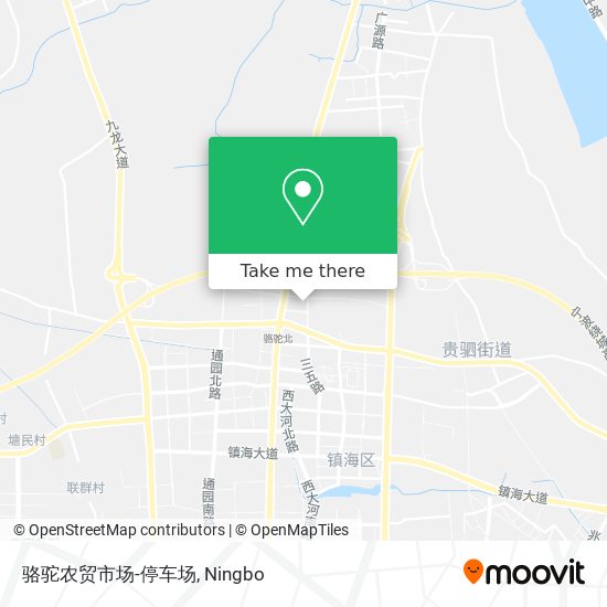 骆驼农贸市场-停车场 map