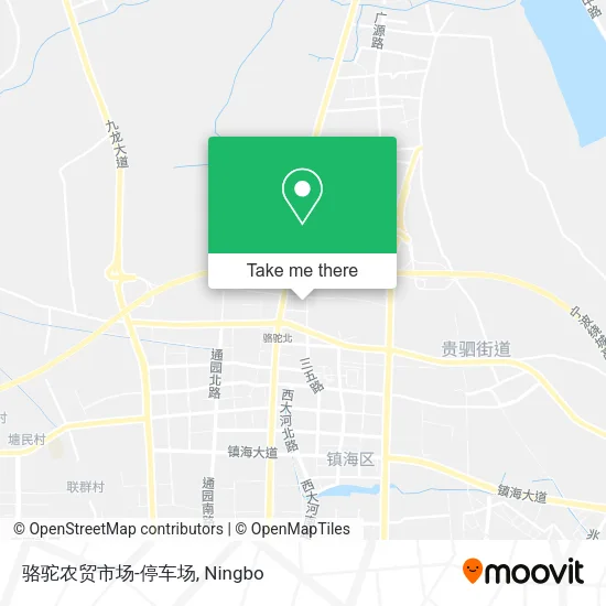 骆驼农贸市场-停车场 map