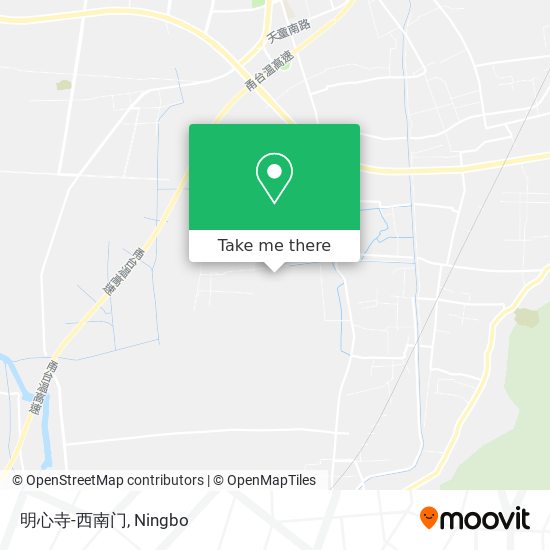 明心寺-西南门 map