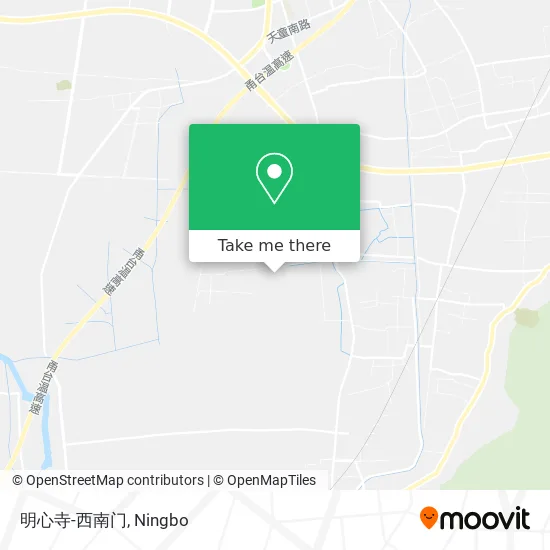 明心寺-西南门 map
