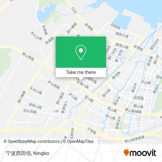 宁波西田信 map