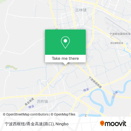 宁波西枢纽/甬金高速(路口) map