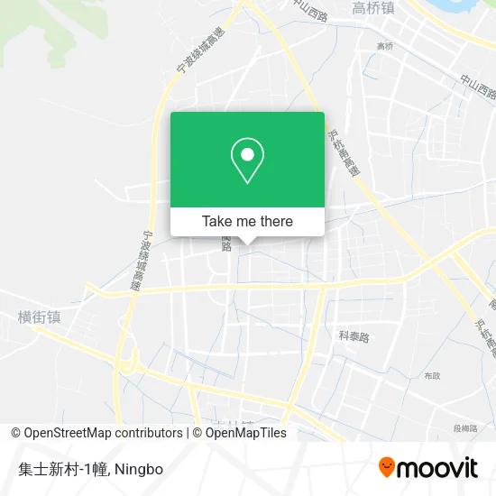 集士新村-1幢 map