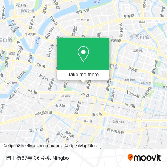 园丁街87弄-36号楼 map