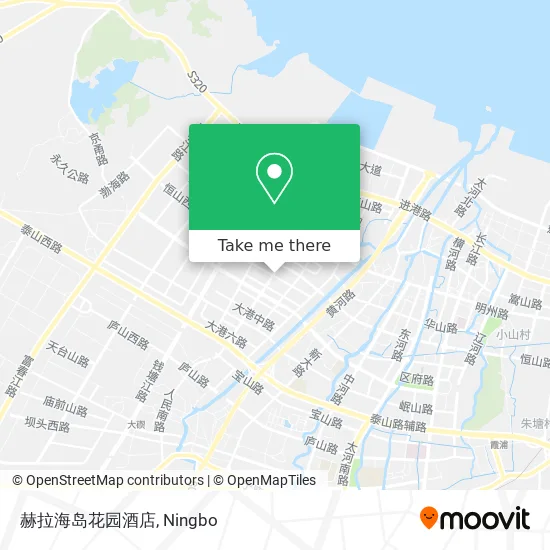赫拉海岛花园酒店 map