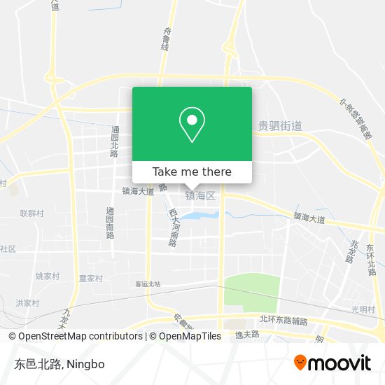 东邑北路 map