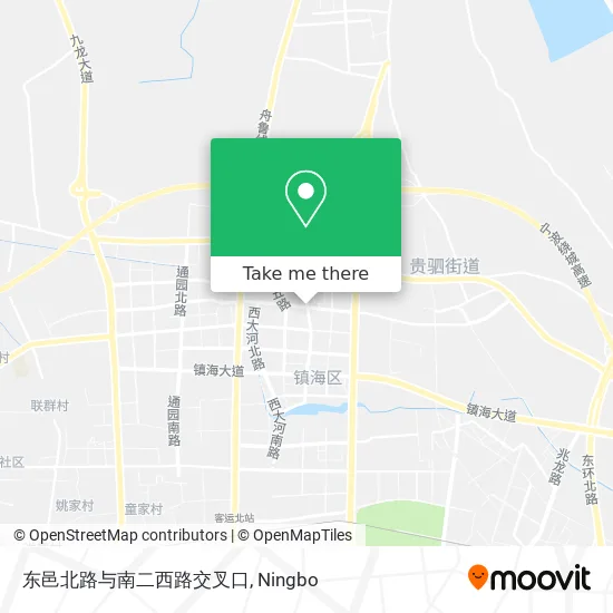 东邑北路与南二西路交叉口 map
