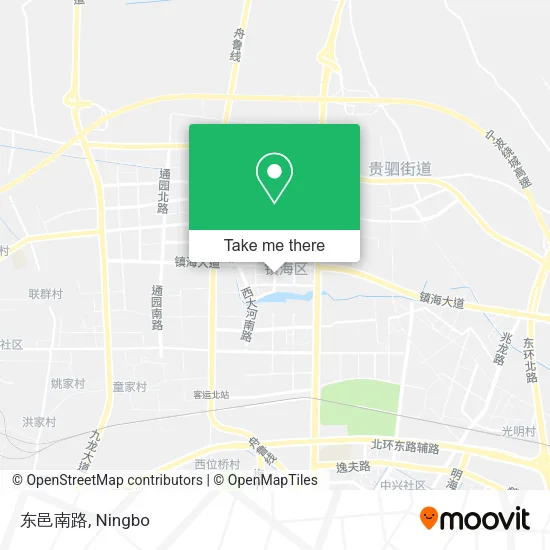 东邑南路 map
