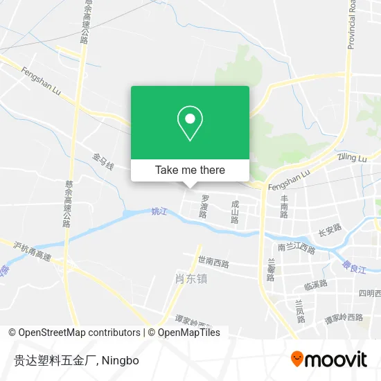 贵达塑料五金厂 map