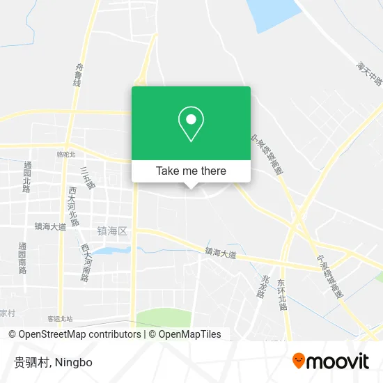 贵驷村 map