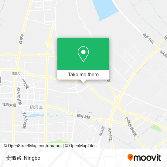 贵驷路 map