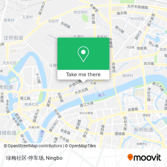 绿梅社区-停车场 map