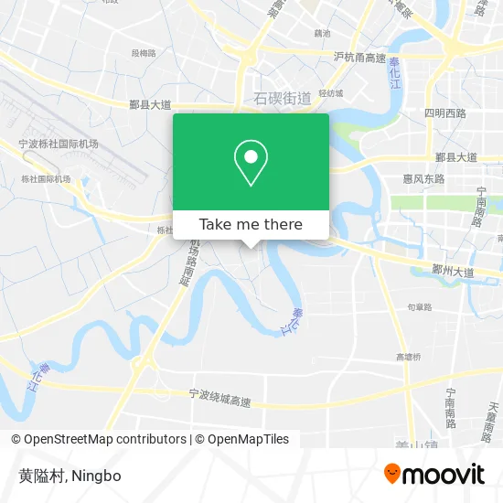 黄隘村 map