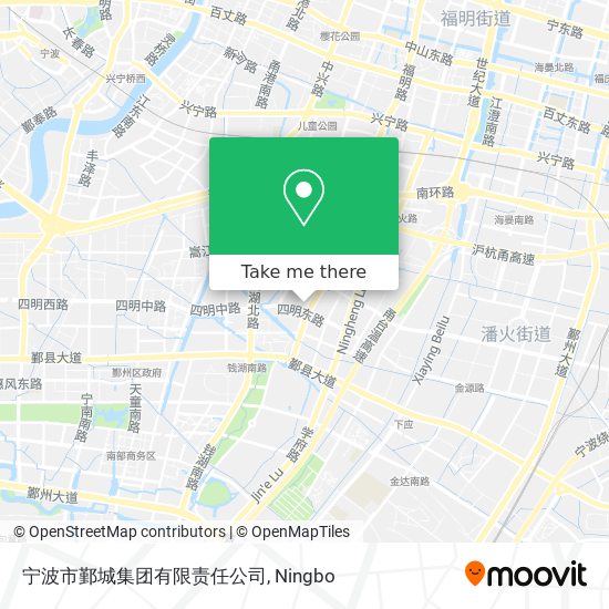 宁波市鄞城集团有限责任公司 map