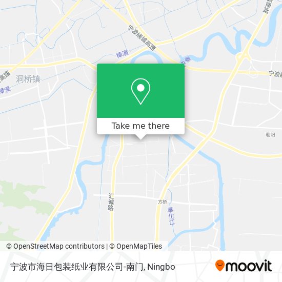 宁波市海日包装纸业有限公司-南门 map