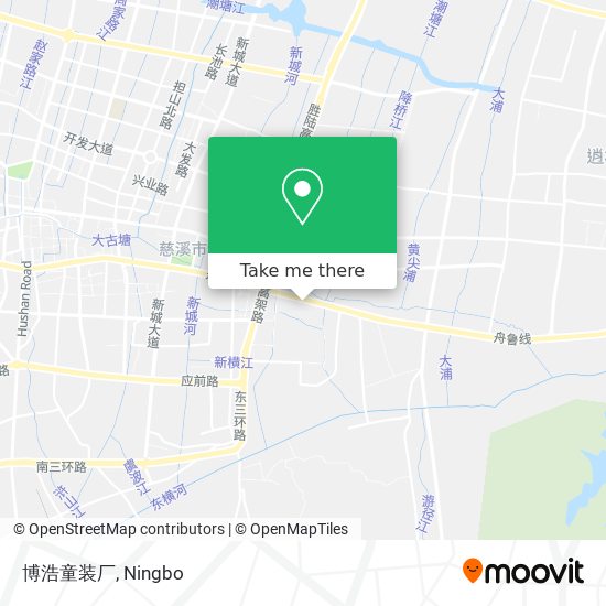 博浩童装厂 map