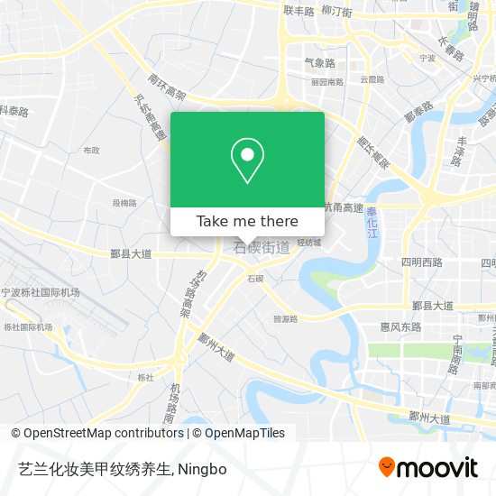 艺兰化妆美甲纹绣养生 map