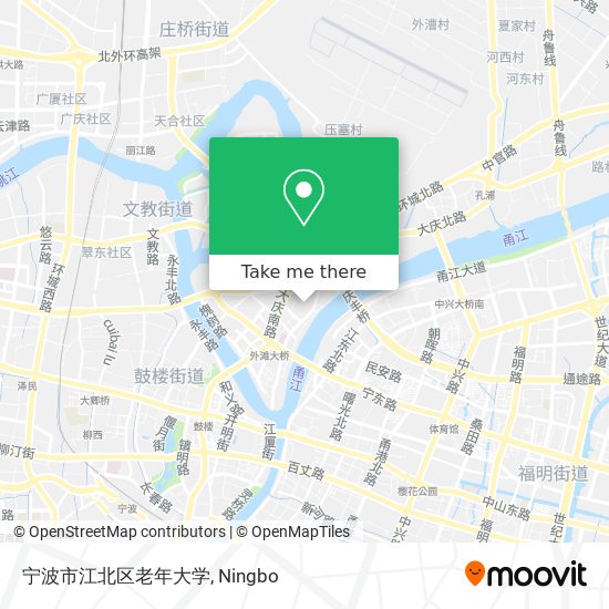 宁波市江北区老年大学 map